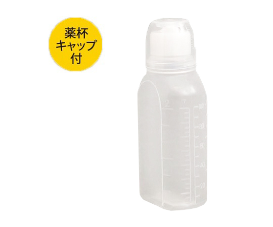 0-172-03 ハイオール投薬瓶 100mL(100本入り)