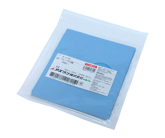 0-1119-28 ブルードレープ(穴あき) φ120円穴中央 RBD-99H12NW(10