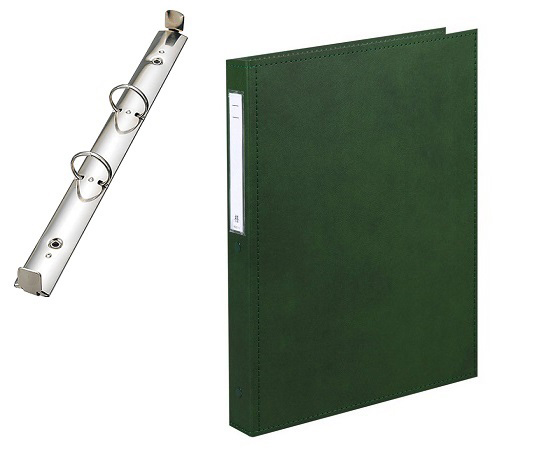 カルテブック A4・2穴・スタンダード グリーン CY4-2L