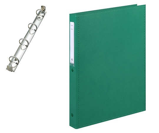 カルテブック A4・4穴・スタンダード ライトグリーン CY4-4L