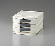 トレイBOX(鍵付) A4用グレー 290×360×205mm 406H 406H(1個)