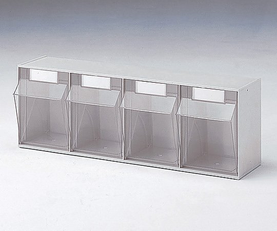 0-5440-01 BOXケース 4BOX 600×137×207mm 920040 アズワン(AS ONE)