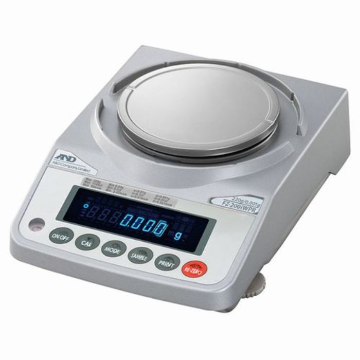 汎用天秤 (検定付/内蔵分銅付■◆ FZ-1200IWPR(1個)