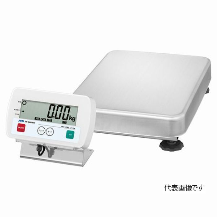 防水デジタル台はかり(検付 SE-60KBL-K エー・アンド・デイ(A&D)