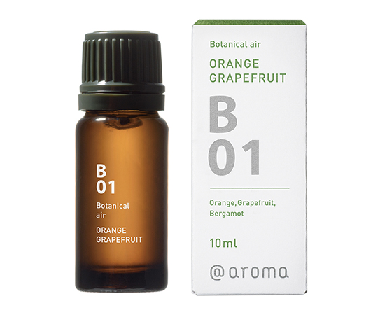100%ピュア エッセンシャルオイル(Botanical air) オレンジグレープフルーツ10ml DOO-B0110