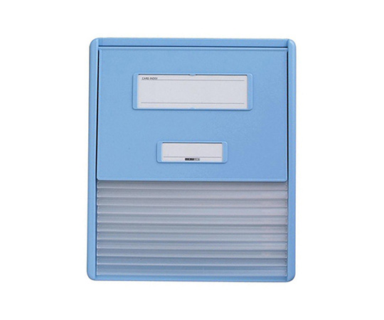 カードインデックス A4(横1面)10名用 ブルー HC111C