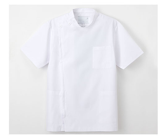 ドクターウェア (上衣・半袖) ホワイト/M KES-5167