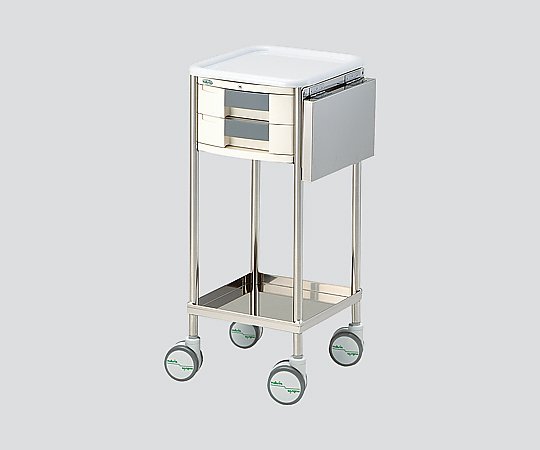 ナビスメイトワゴン A4引出し黒タイプ 補助天板付 364×398×867mm NM-A404HST