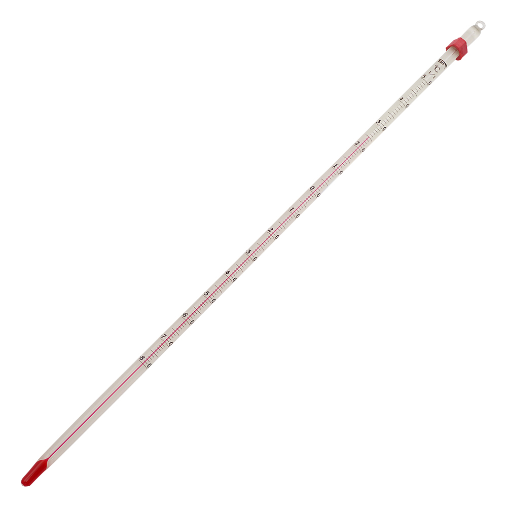 赤液棒状温度計 -80~+50°C