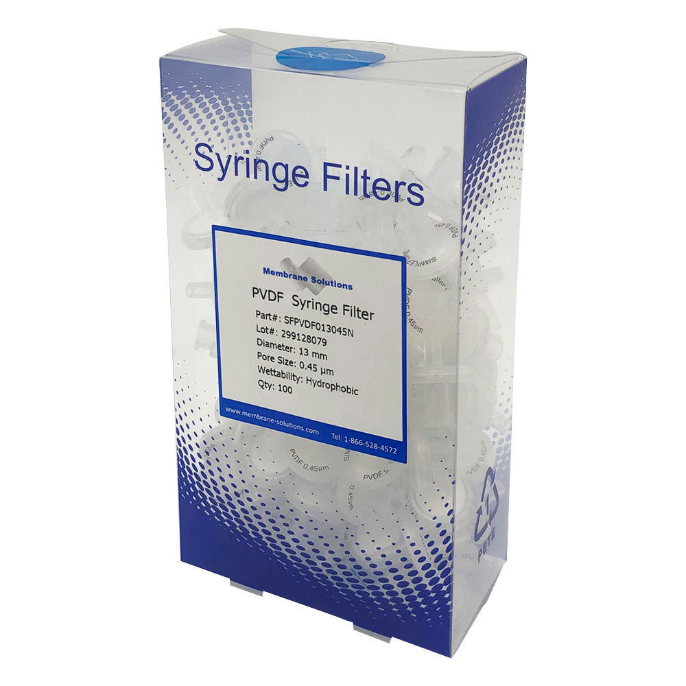 シリンジフィルター PVDF013045