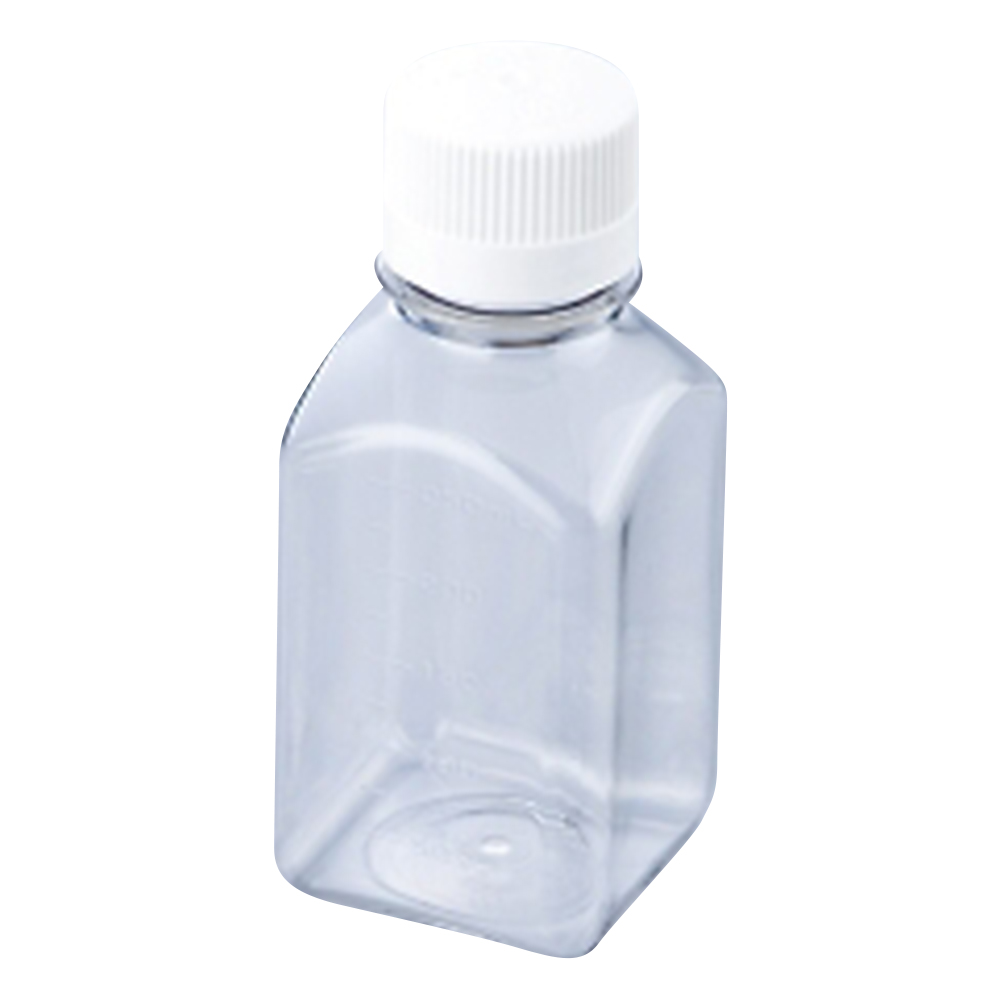 角型培地瓶(PETG製・滅菌済) 250mL(24本×2トレイ)
