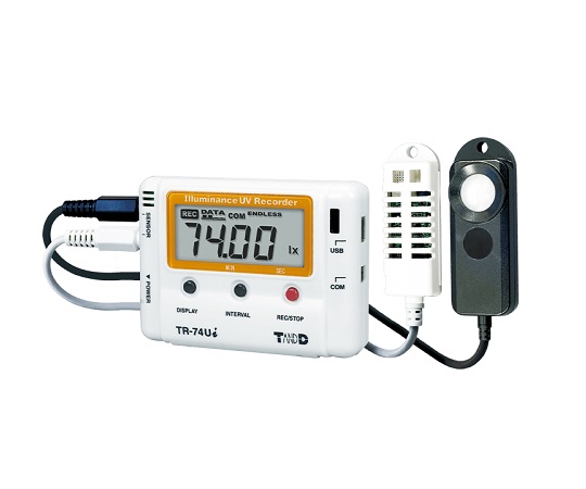 照度紫外線温湿度データロガ TR-74Ui