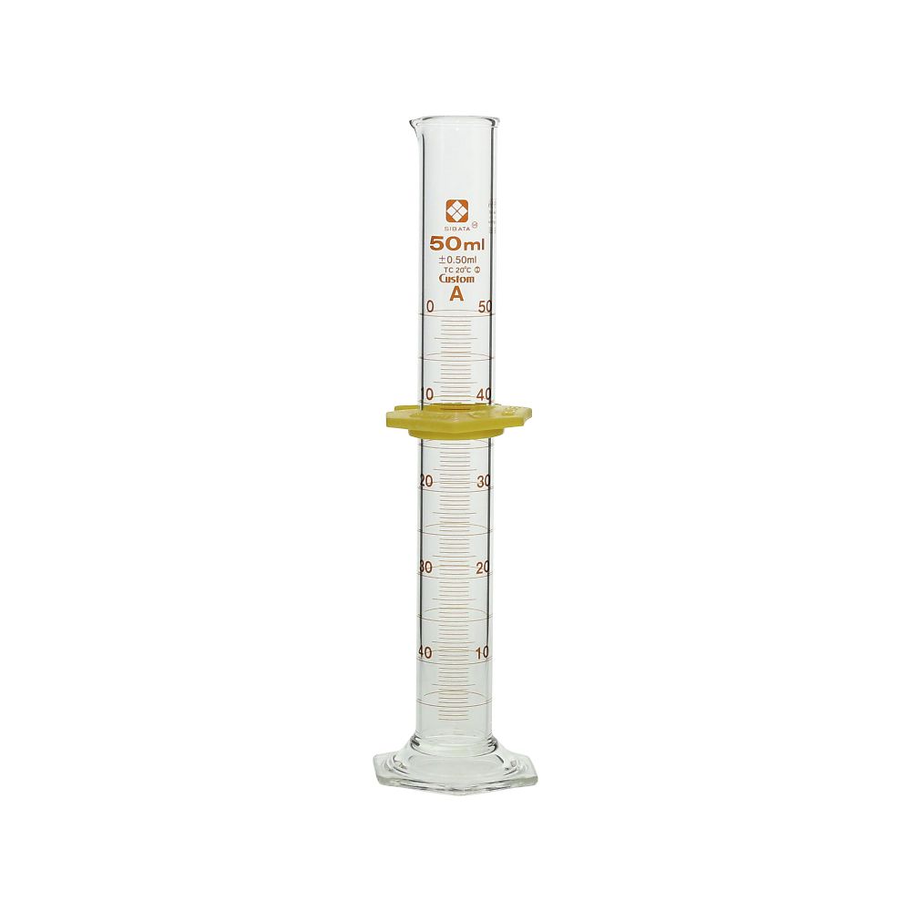 メスシリンダー バンパー付 カスタムA 50mL