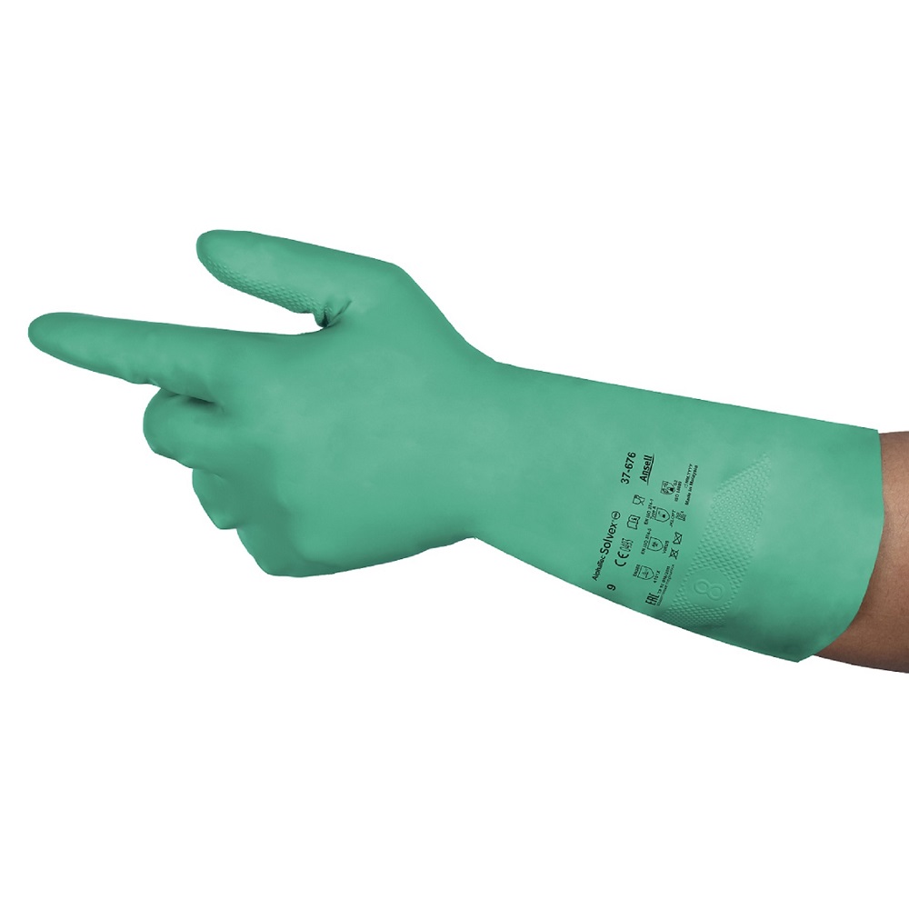 1-2197-12 アルファテックソルベックス グリーン M 37-676M 37-676M(1双)