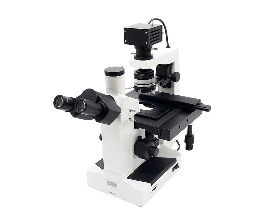 1-2537-21 倒立位相差生物顕微鏡 三眼 八洲光学工業 印刷