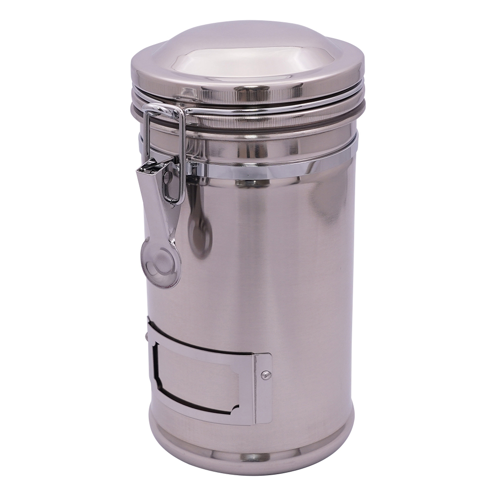保存瓶 ステンレスフタ付き 1250mL CASS-10L