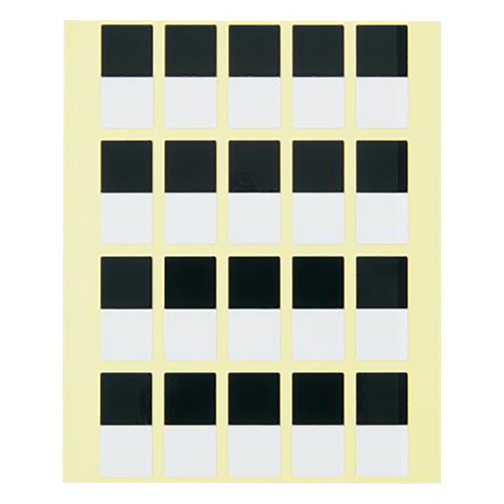 隠ぺい率試験紙 シールタイプ(100シート)