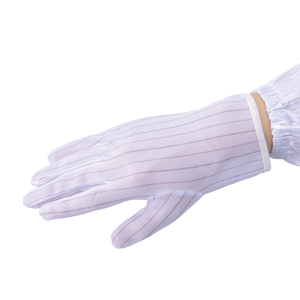 アズピュア ESDポリエステル手袋 S(10双)