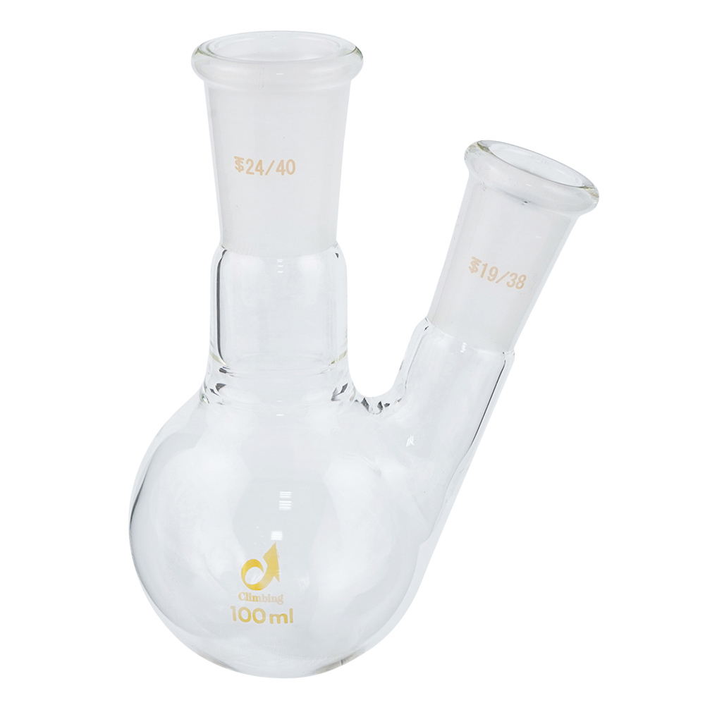 CLIMING 共通摺合二口フラスコ 24/40 100mL