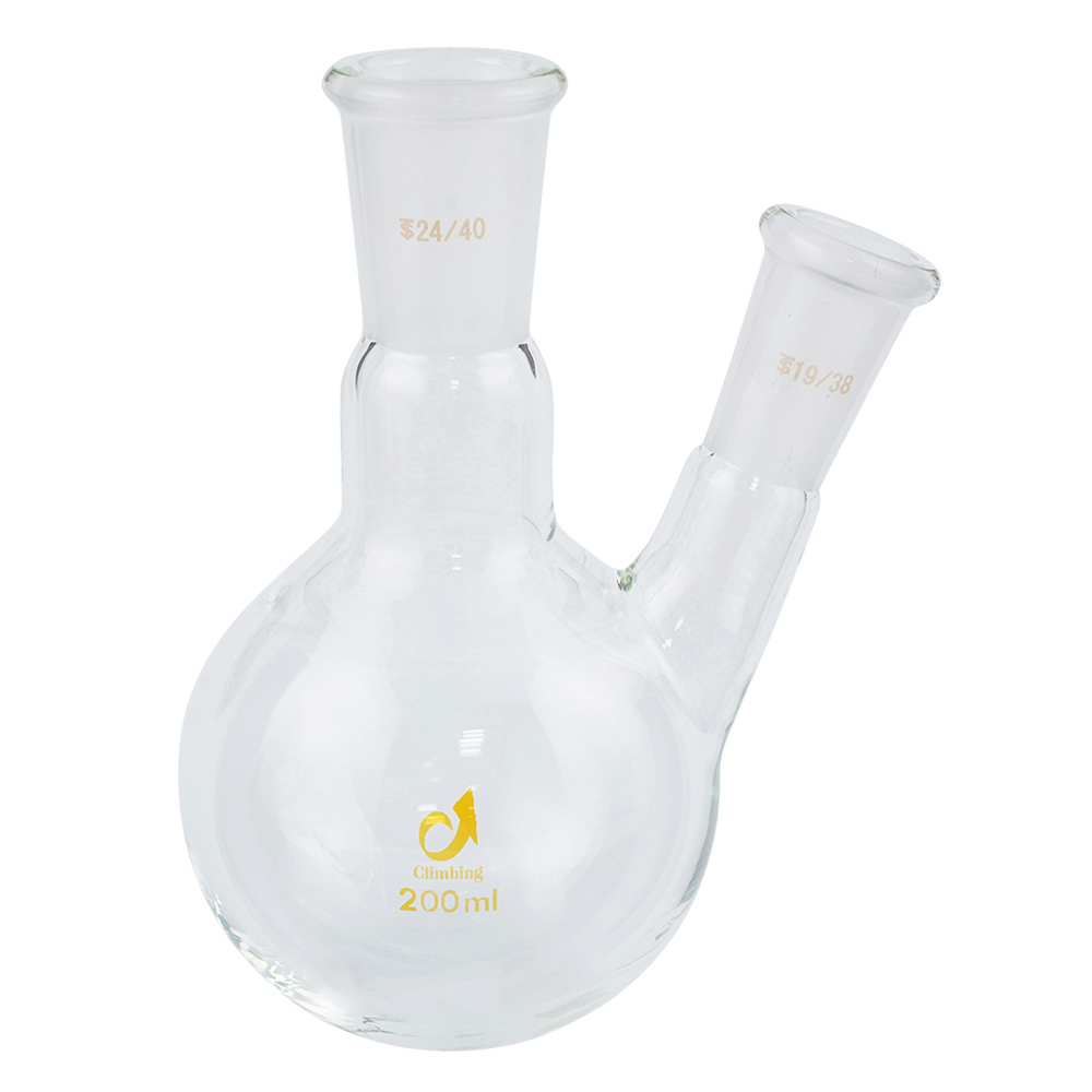 CLIMING 共通摺合二口フラスコ 24/40 200mL