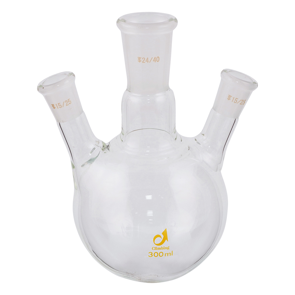 CLIMING 共通摺合三口フラスコ 24/40 300mL