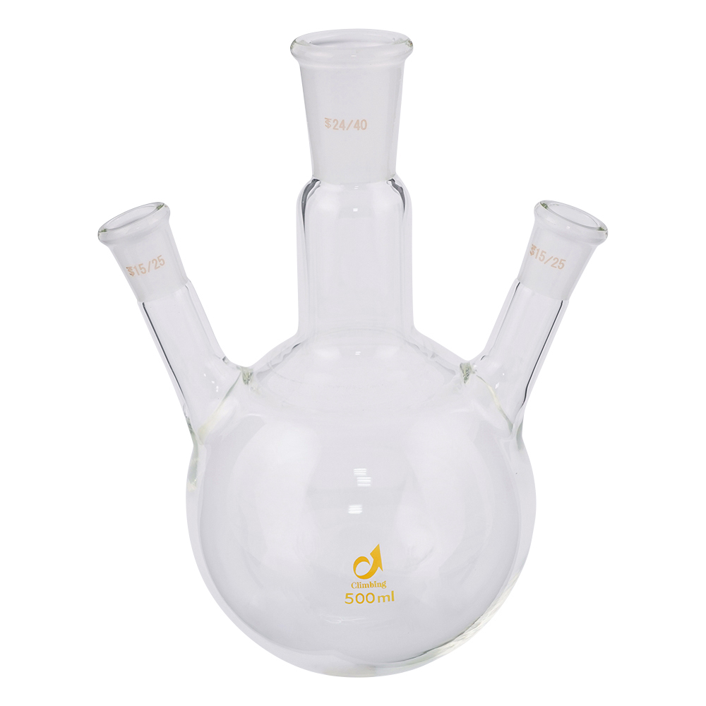 CLIMING 共通摺合三口フラスコ 24/40 500mL