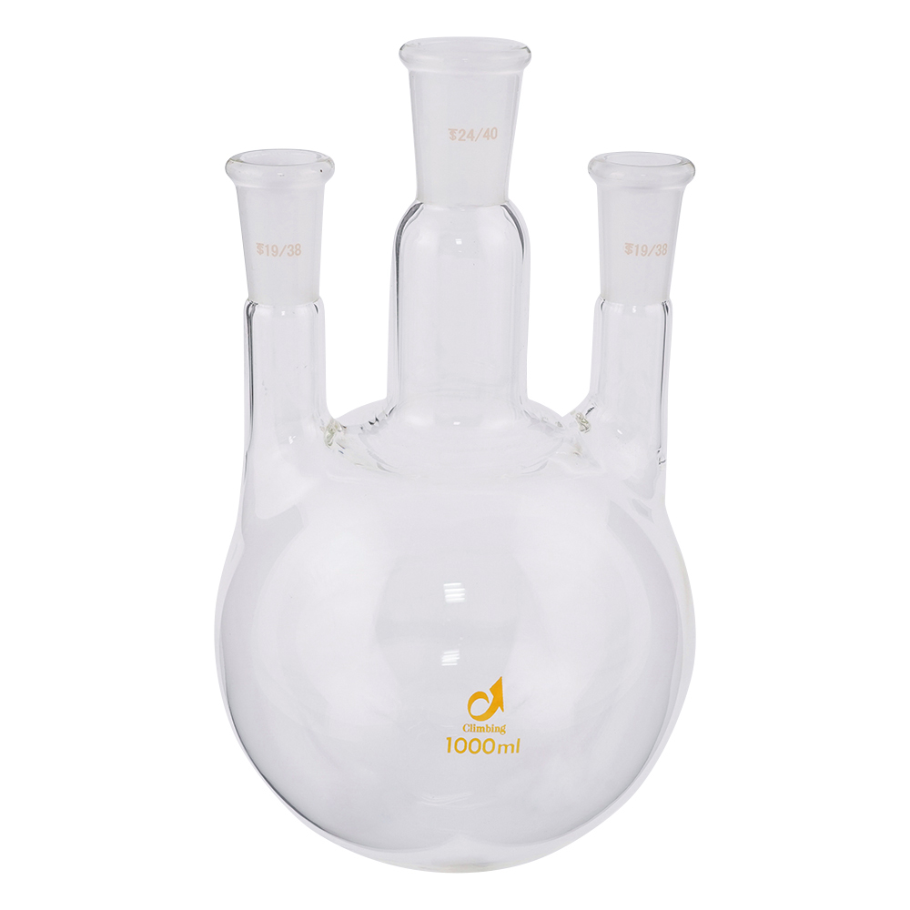 CLIMING 共通摺合三口フラスコ 24/40 1000mL