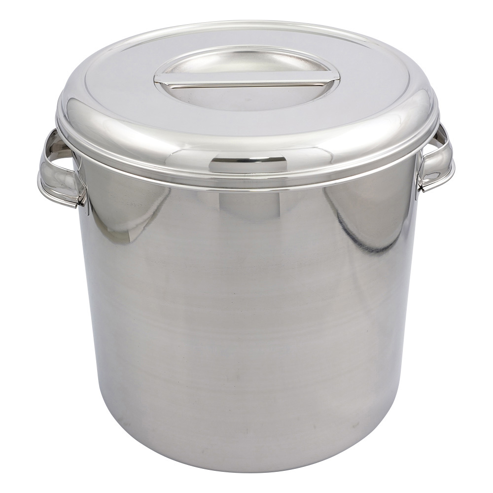 ステンレスポット(取手付き) 11L 24cm