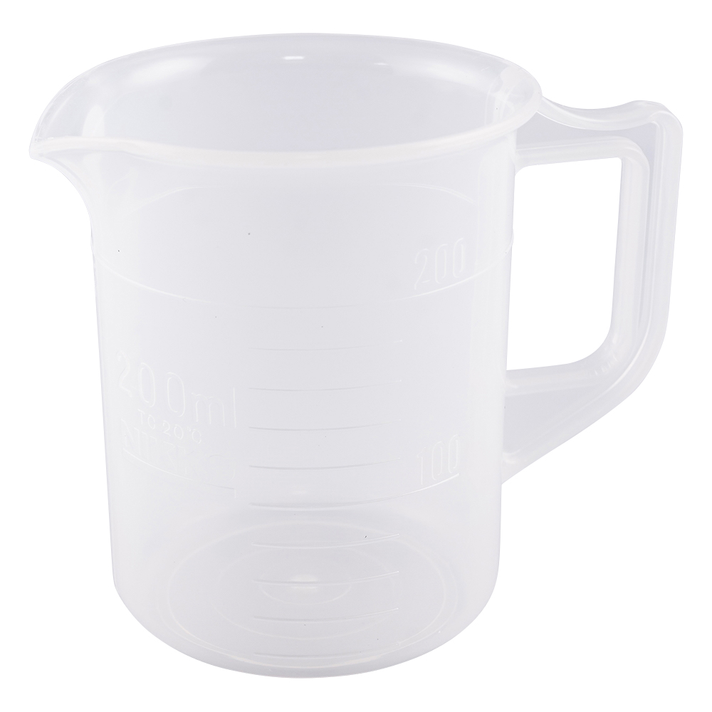 ポリプロピレン手付きビーカー 200mL