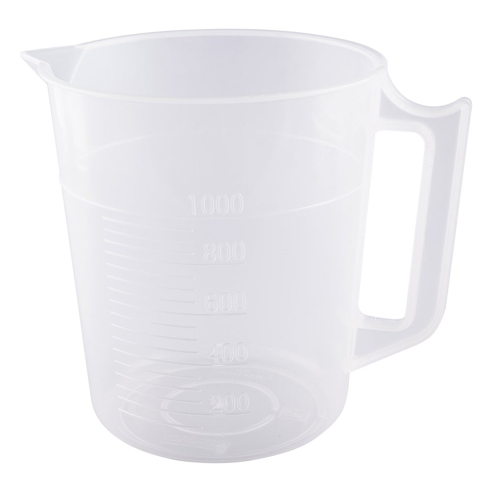ポリプロピレン手付きビーカー 1000mL