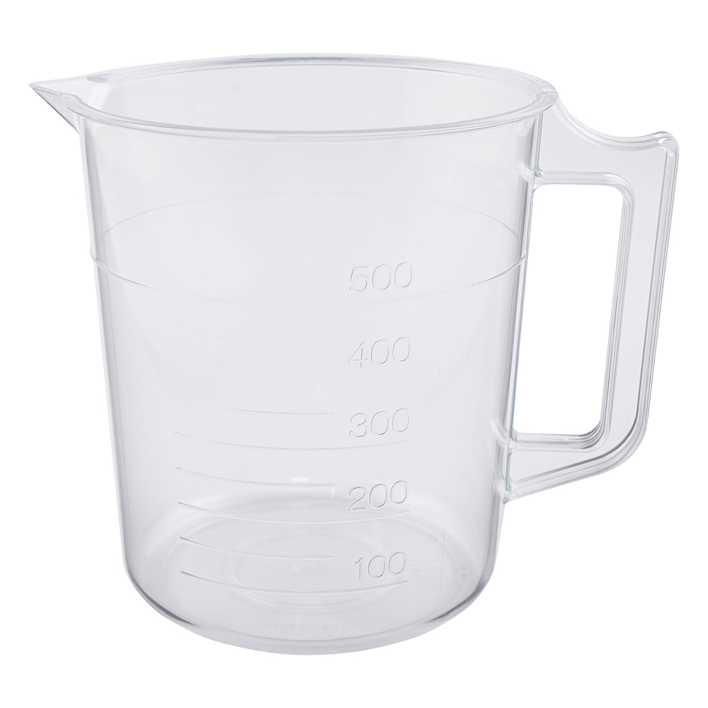 TPX手付きビーカー 500mL 1個 3006-03(1個)