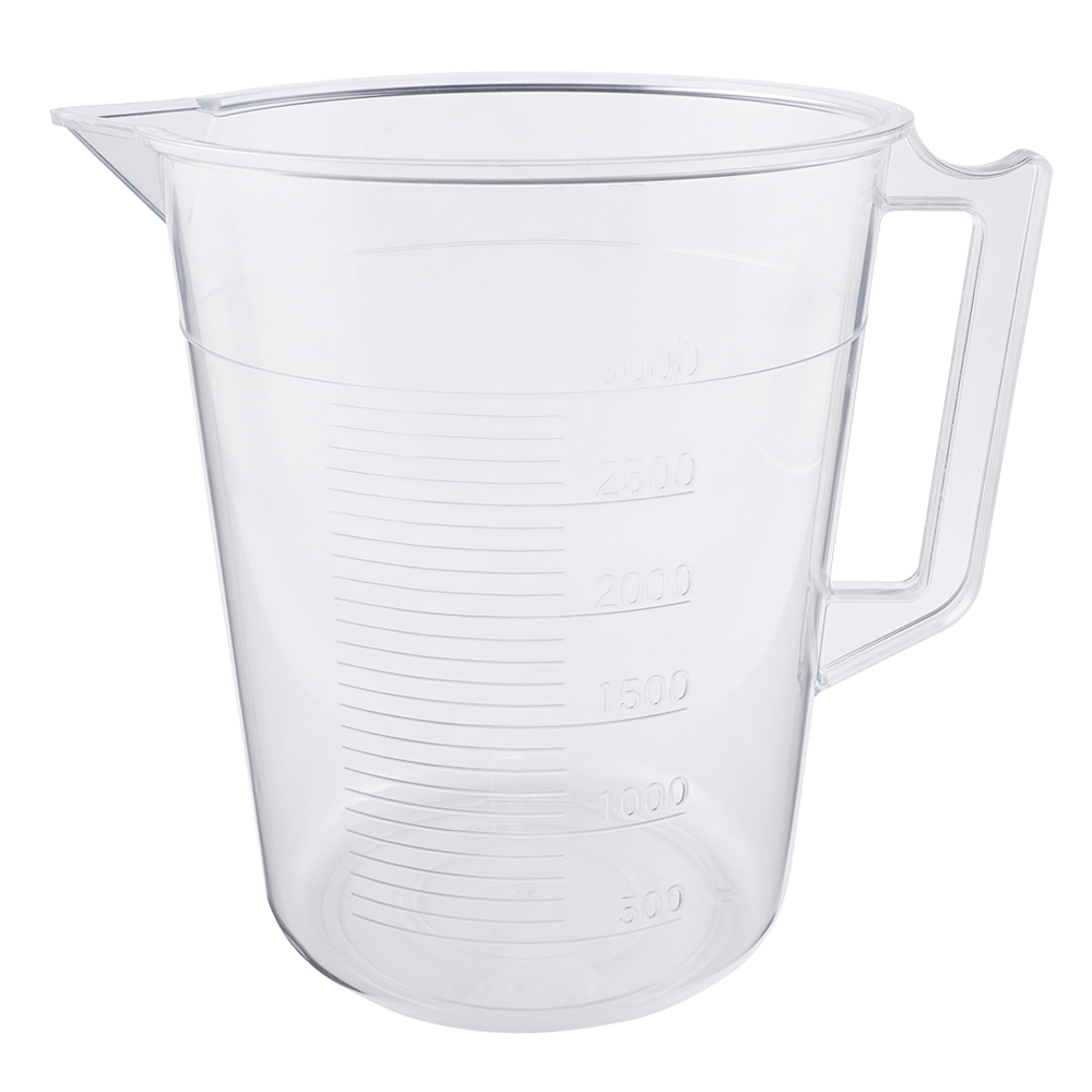 TPX手付きビーカー 3000mL 1個 3006-08(1個)