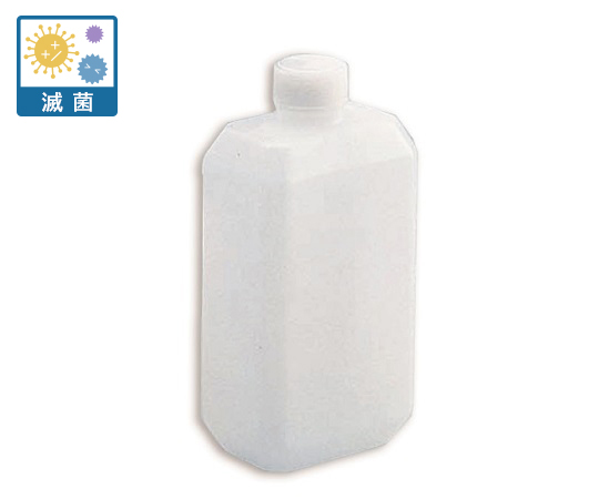 1-4638-31 角型瓶(フラット型)滅菌済 79×52×162mm アズワン(AS ONE) 印刷