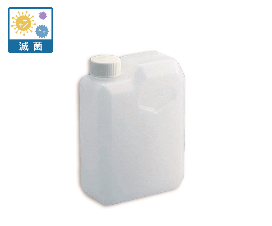1-4638-32 角型瓶(フラット型)滅菌済 122×61.5×175.7mm アズワン(AS ONE)