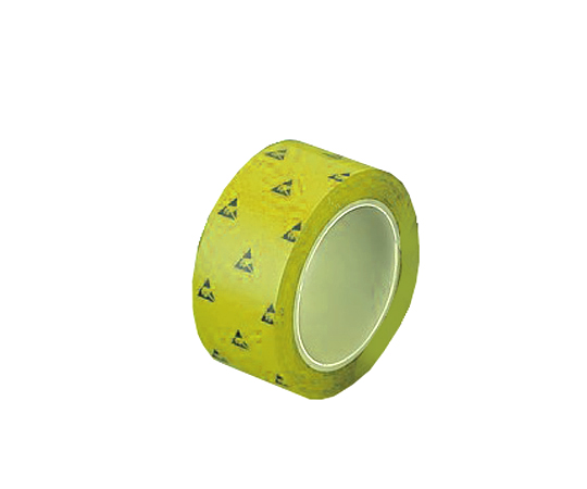 アズピュアESD PETラインテープN 黄 50mm×33m