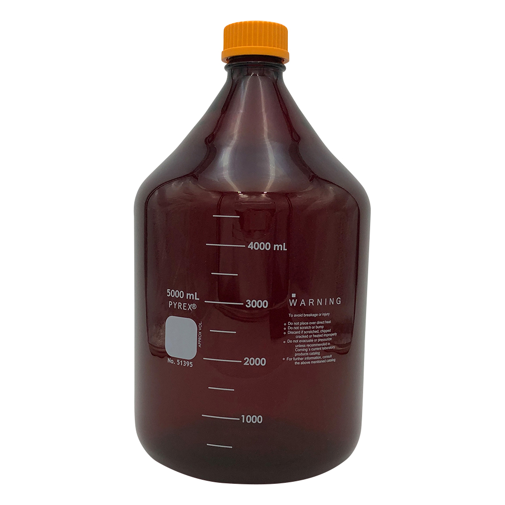 PYREX メディウム瓶 遮光 5000mL