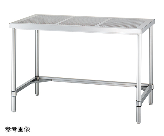 パンチング導電作業台(SUS304) 1500×750×800mm PWHN-15075E