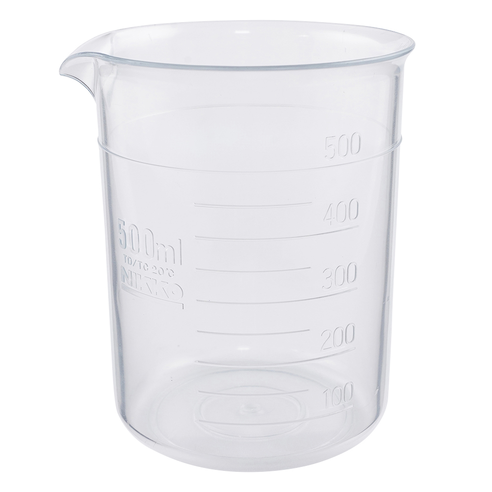 TPXビーカー 500mL(手なし)1個 3009-02(1個)