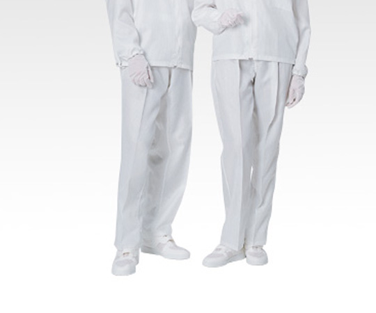 1-6363-05-77 無塵衣・AS349C(男女兼用パンツ・クリーン洗浄済) S アズワン(AS ONE)