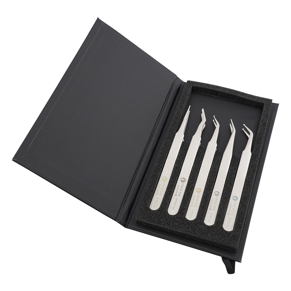 ピンセットキット SMDセット(5本組)