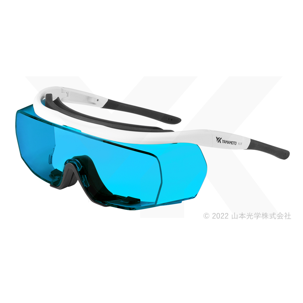 レーザー光吸収メガネ(1/100減衰一部透過) 可視光半導体 CE YL-780 MRLD LT CE YL-780 MRLD LT(1個)