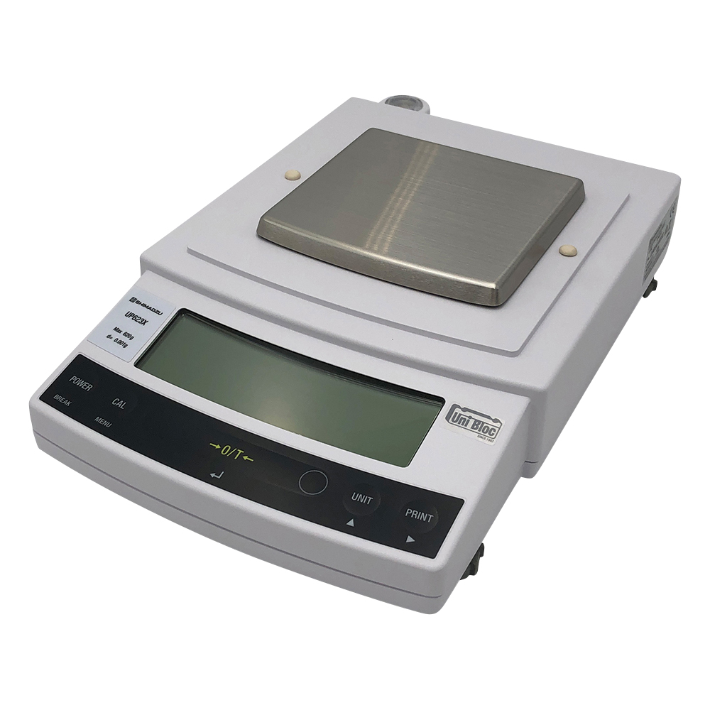 上皿天びん UP-X・校正分銅内蔵タイプ 620g 最小表示:0.001g UP623X