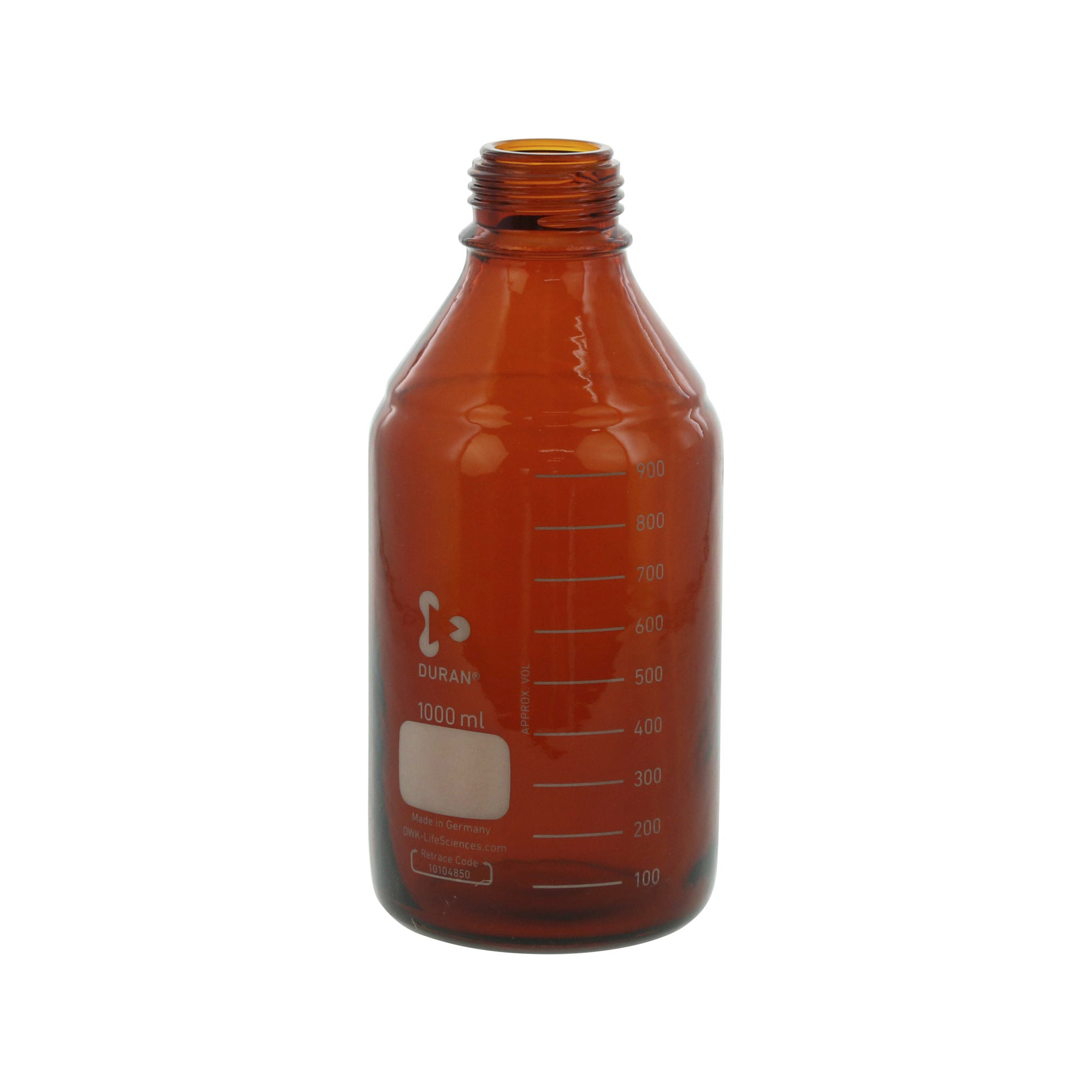 セーフティコート ねじ口びん 茶かっ色 びんのみ 1L(10本)