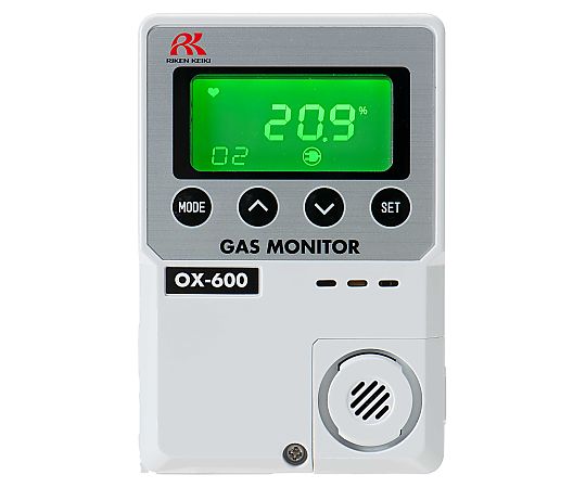 小型酸素モニターOX-600-05AC リモート5m型(AC電源仕様) OX-600-05・AC