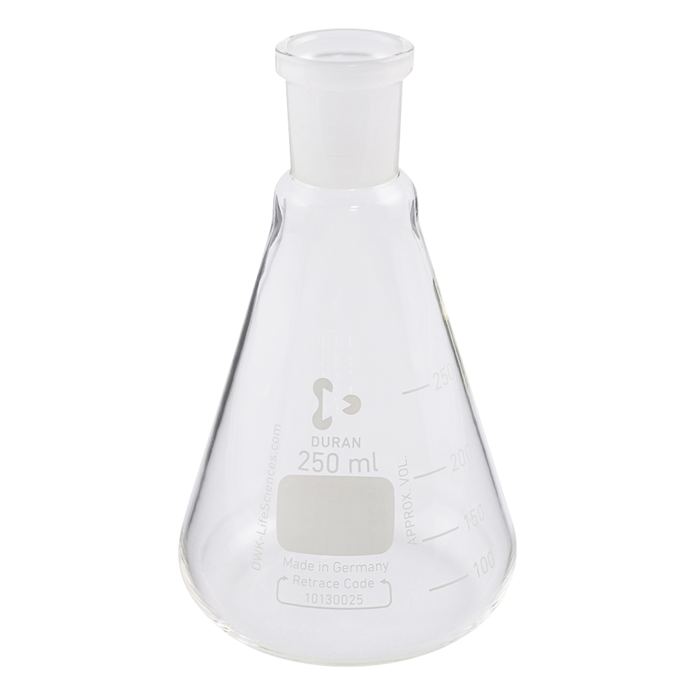 SCHOTT 共通摺合三角フラスコ 250mL
