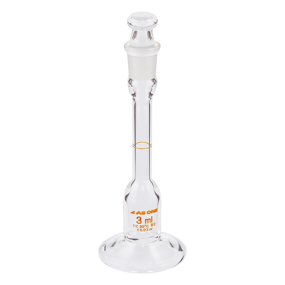 台付メスフラスコ 3mL