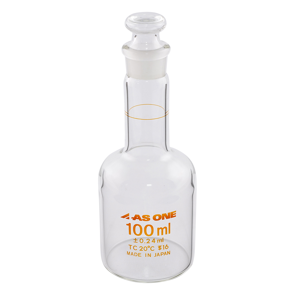 メスフラスコ(ボトルタイプ) 100mL