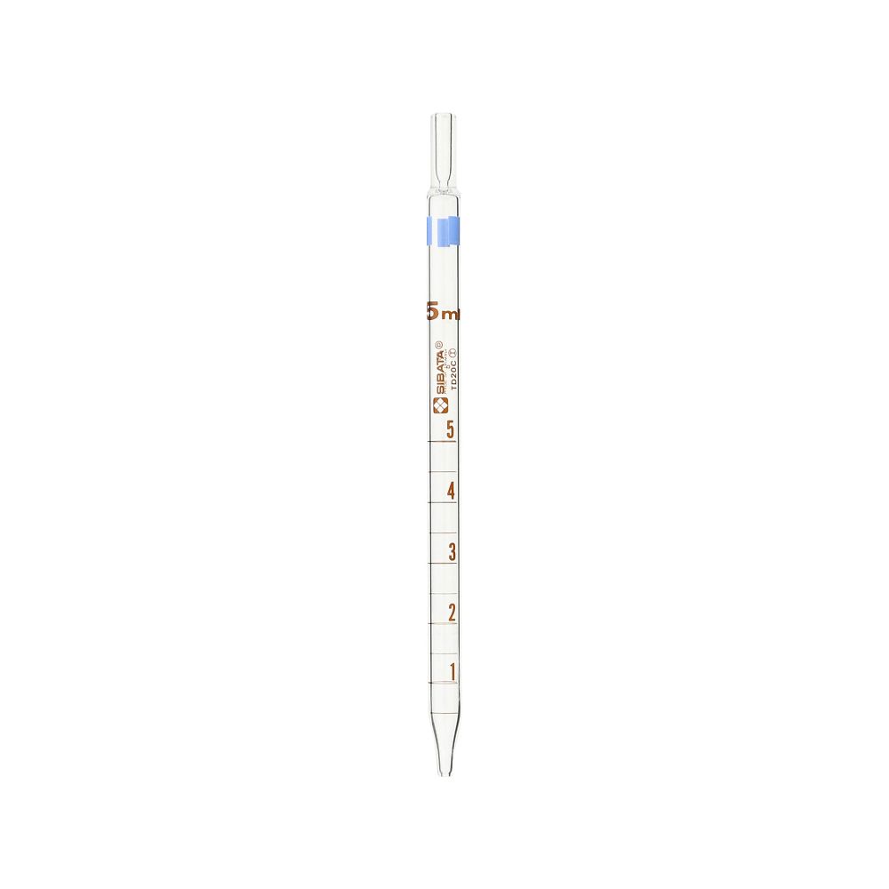 バイオピペット カラーコード付 ショートタイプ 5mL