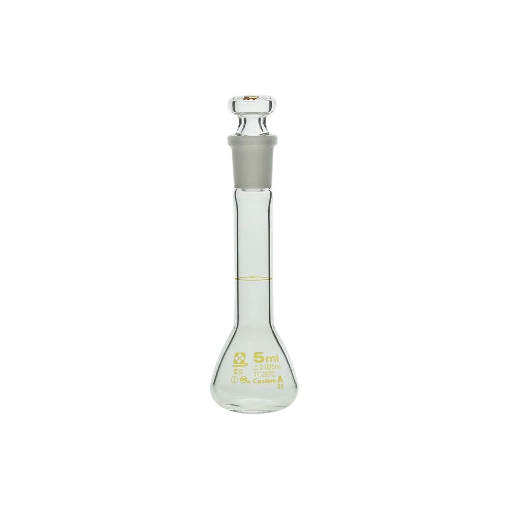 メスフラスコ(全量フラスコ・カスタムA) 5mL