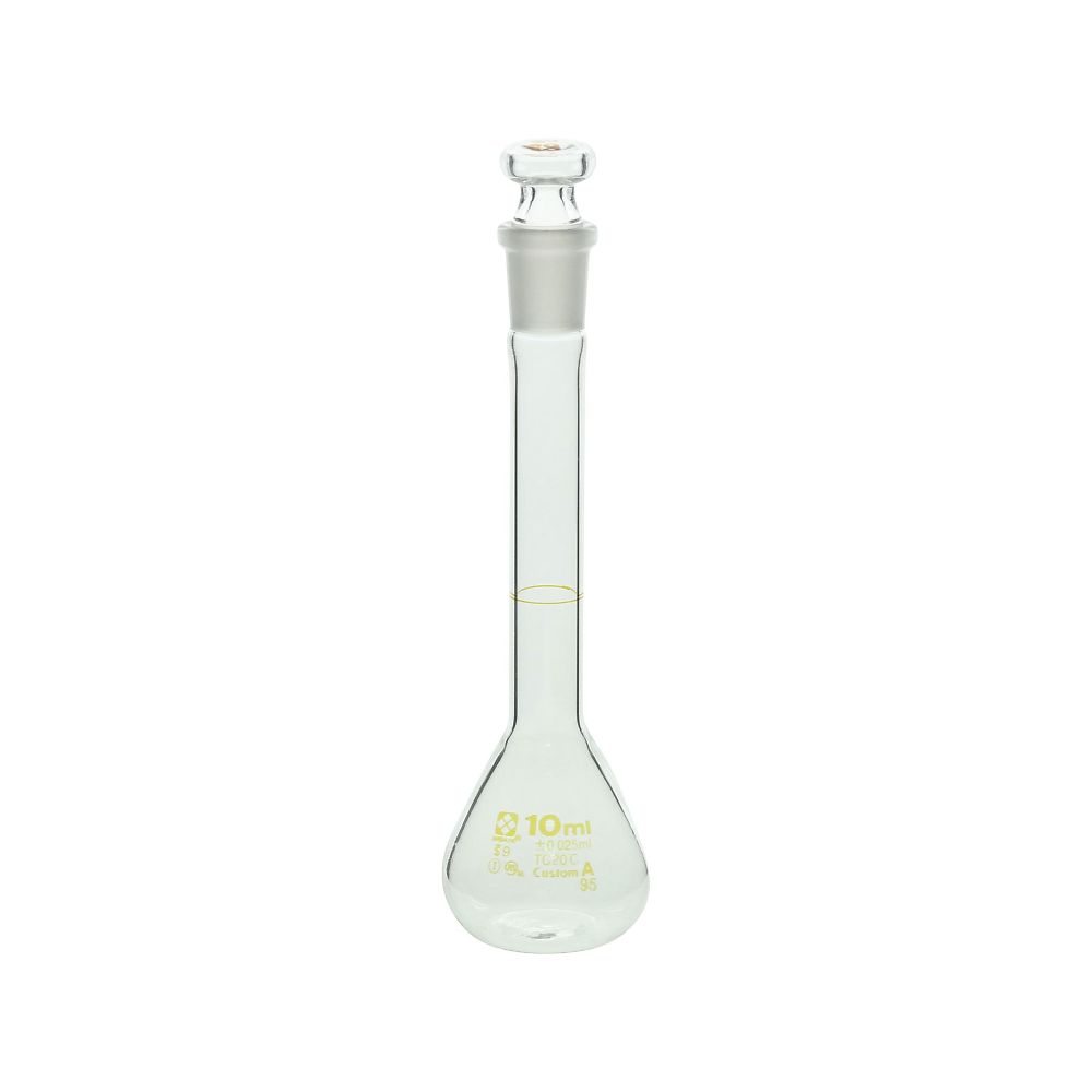 メスフラスコ(全量フラスコ・カスタムA) 10mL